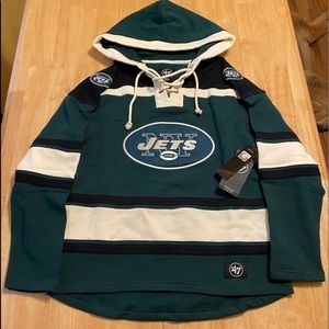 New York Jets 47 Brand Lacer Hoodie